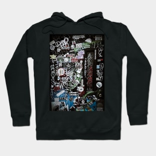 Street Art Graffiti NYC Stickers Hoodie